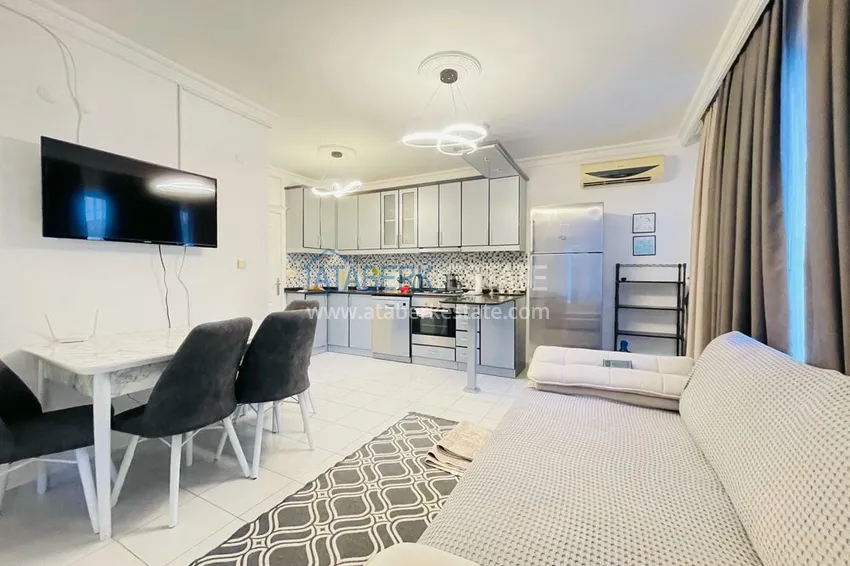 Приобрести Трехкомнатная квартира с мебелью в 100 метрах от моря – район Оба, Алания  5 