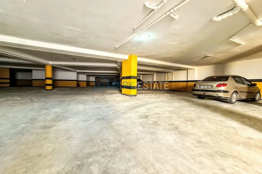 Двухкомнатная квартира в центре Алании - район пляжа Клеопатра 7 