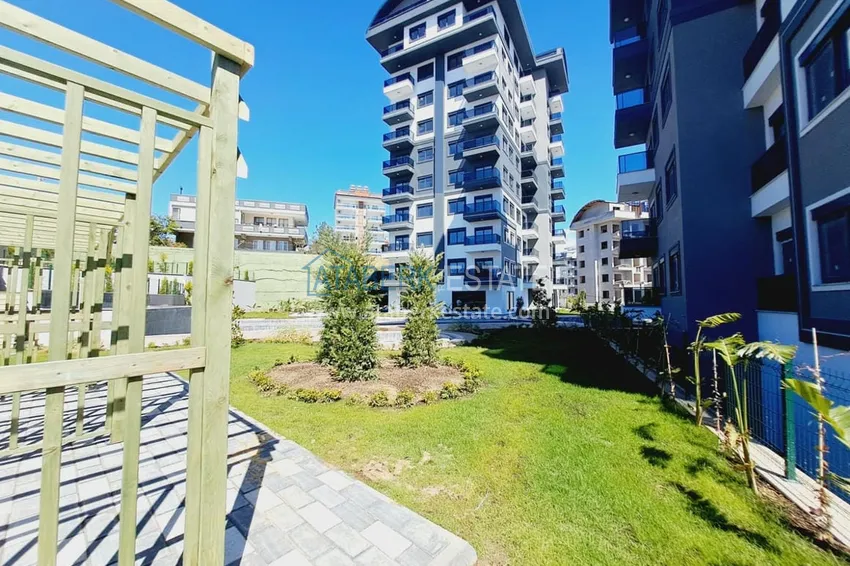 Квартира с новой мебелью от собственника в новом комплексе сегмента комфорт в районе Авсаллар 18 