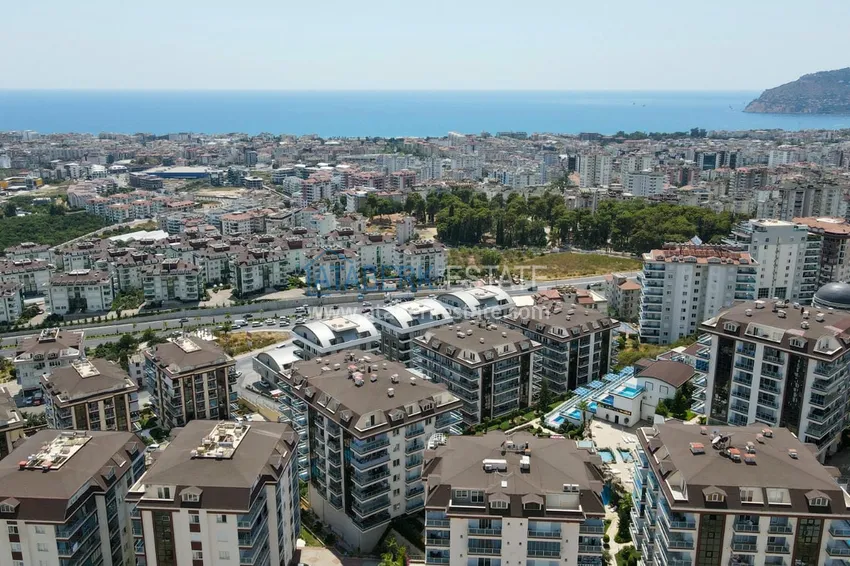 Трехкомнатная квартира от собственника в резиденции сегмента премиум - район Оба, Алания 4 