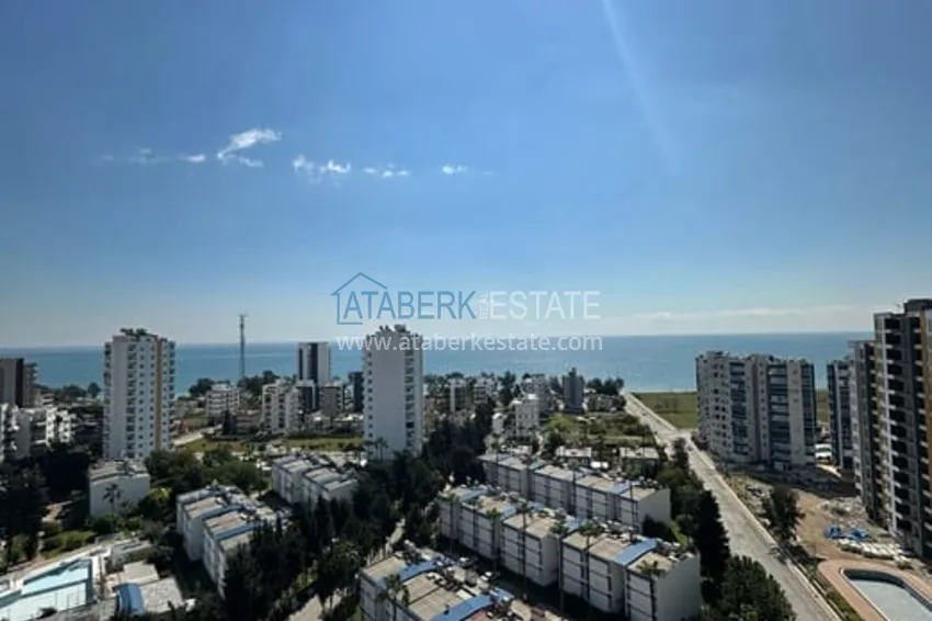 Приобрести Квартира 1+1 с видом на море и чистовой отделкой район Тедже-Мерсин 10 