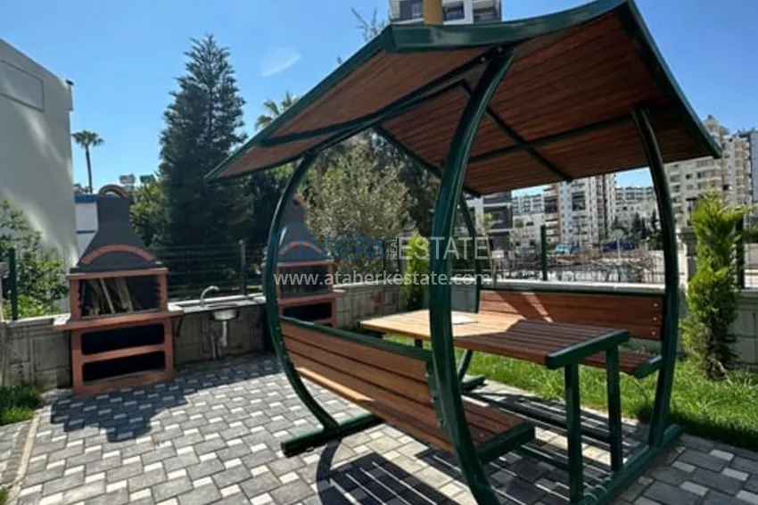 Квартира 1+1 с видом на море и чистовой отделкой район Тедже-Мерсин 5 