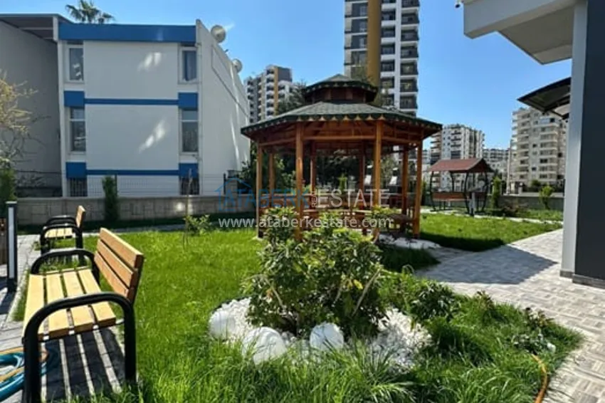 Квартира 1+1 с видом на море и чистовой отделкой район Тедже-Мерсин 6 