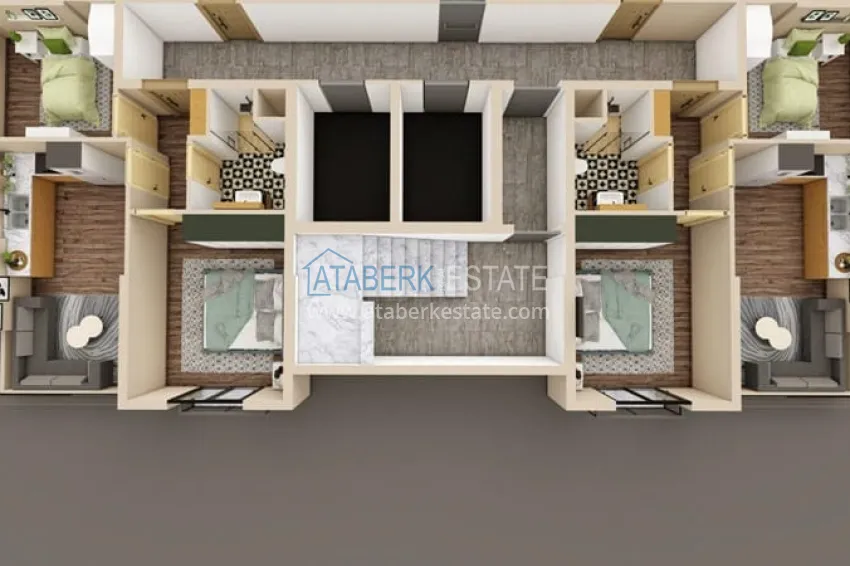 Купить дешево Квартиры в современном жилом комплексе в районе Енишехир-Мерсин 1 