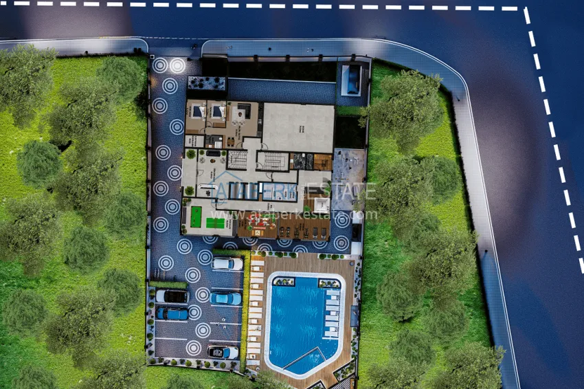 Купить дешево Эксклюзивный жилой комплекс в центре Алании 5 