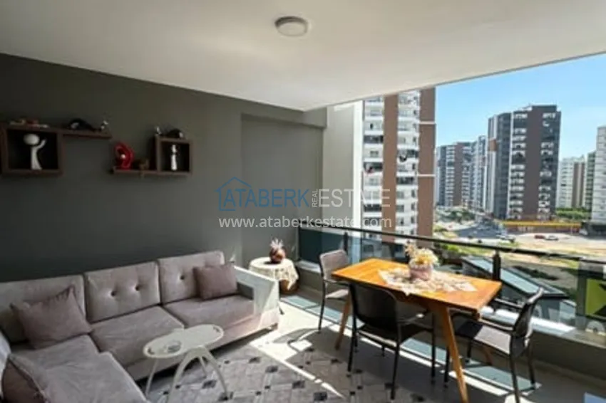 Приобрести Квартира 2+1 в жилом комплексе с инфраструктурой отельного типа район Соли-Мерсин 27 