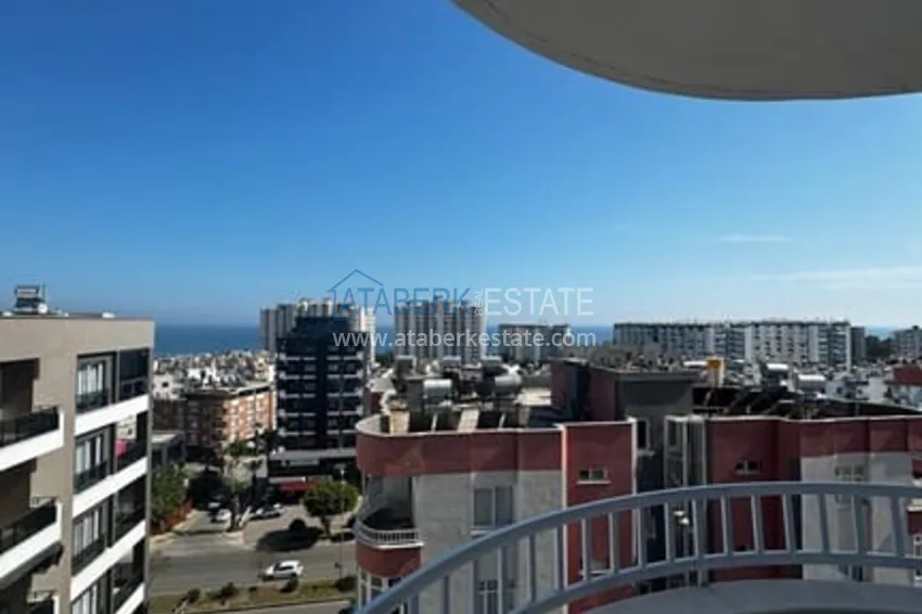 Приобрести Квартира 2+1 в районе Мезитли-Мерсин, с видом на море и отдельной кухней 35 