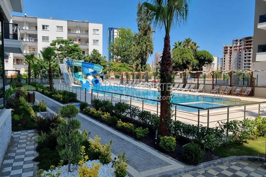 Квартира 1+1 с чистовой отделкой и видом на море район Арпачбахшиш-Мерсин 2 