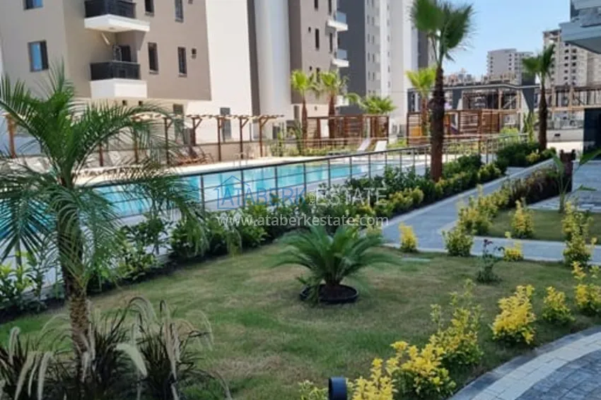 Квартира 1+1 с чистовой отделкой и видом на море район Арпачбахшиш-Мерсин 14 