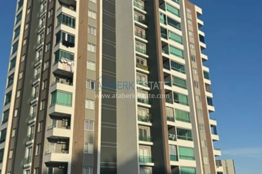 Квартира 2+1 частично меблированная с техникой в районе Тедже-Мерсин 1 