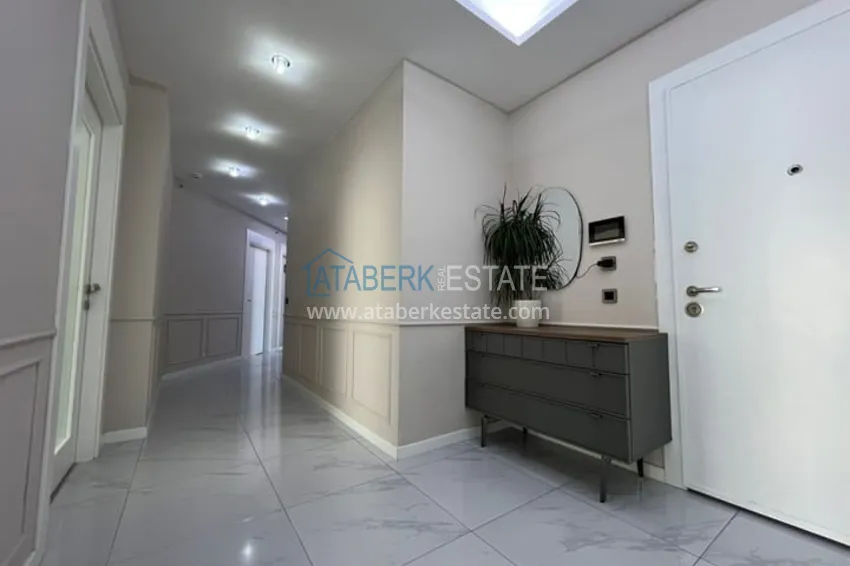 Приобрести Квартира 3+1 с мебелью и техникой в новом жилом комплексе в районе Соли-Мерсин 6 