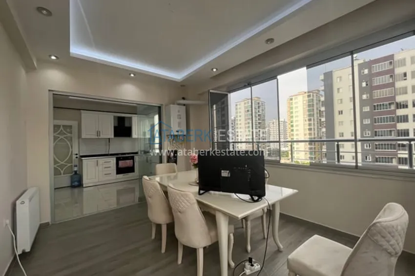 Приобрести Квартира 4+1 в молодом жилом комплексе с инфраструктурой район Мезитли-Мерсин 5 