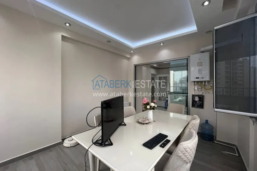 Приобрести Квартира 4+1 в молодом жилом комплексе с инфраструктурой район Мезитли-Мерсин 6 