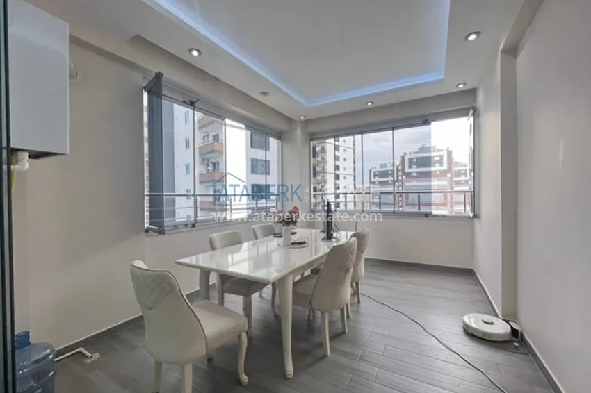 Приобрести Квартира 4+1 в молодом жилом комплексе с инфраструктурой район Мезитли-Мерсин 7 