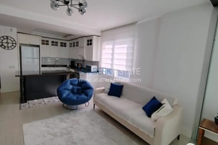 Приобрести Квартира 2+1 меблированная с видом на море в районе Тедже-Мерсин 2 