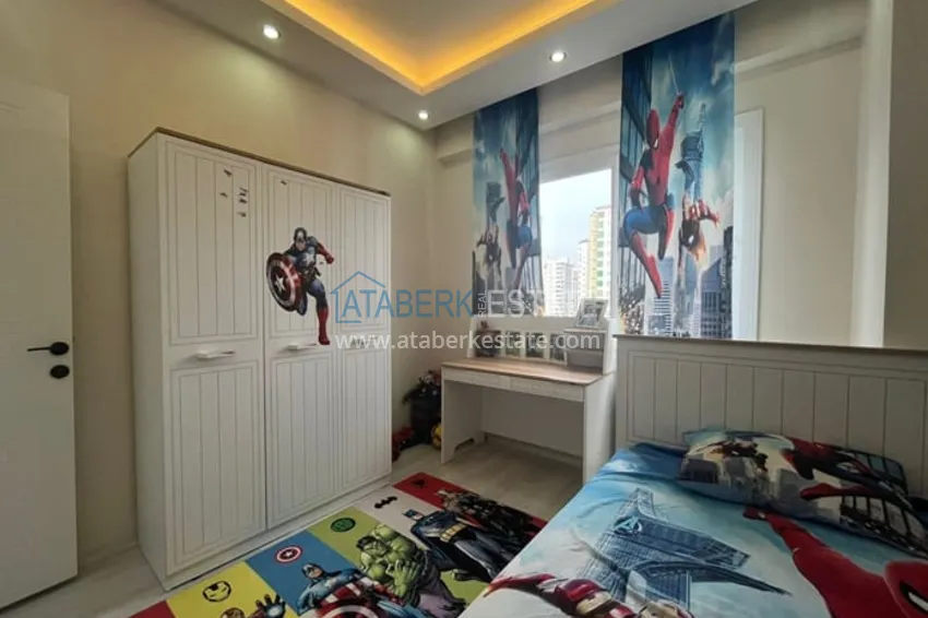 Приобрести Квартира 4+1 в молодом жилом комплексе с инфраструктурой район Мезитли-Мерсин 14 