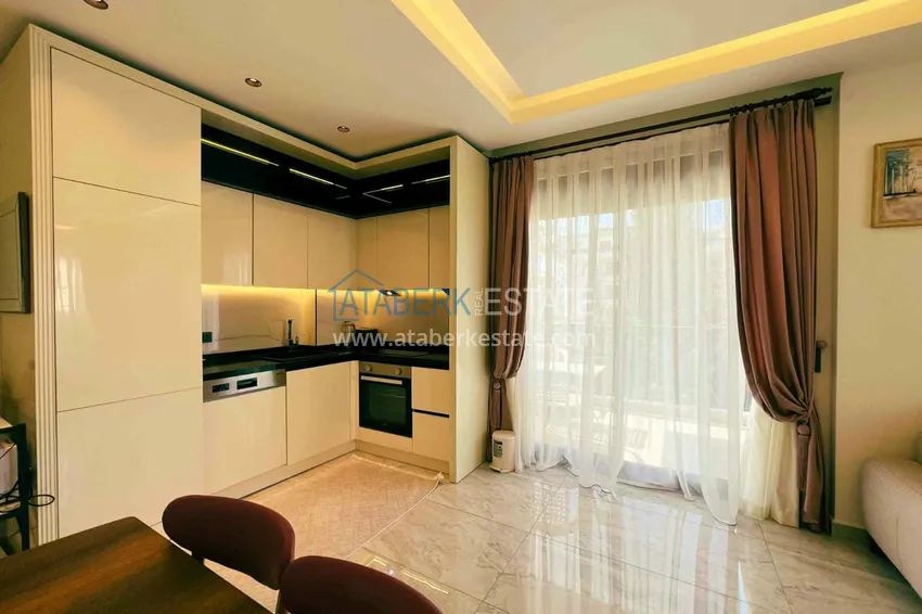 Приобрести Квартира в центре Алании в новом жилом комплексе - район пляжа Клеопатра 5 