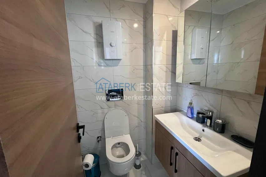 Приобрести Двухуровневый пентхаус «под ключ» с открытым видом на море и горы – новостройки Алании, район Махмутлар 12 