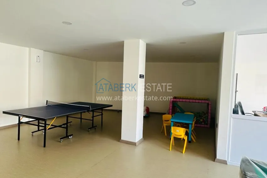 Двухэтажная вилла 3+1 с мебелью в коттеджном поселке, район Каргыджак – Алания 9 