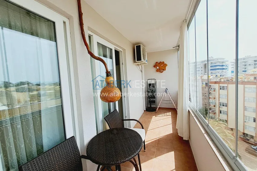 Приобрести Недвижимость под ВНЖ. Квартира от собственника с мебелью, застекленными балконами и видом на горы в Алании, район Тосмур 16 