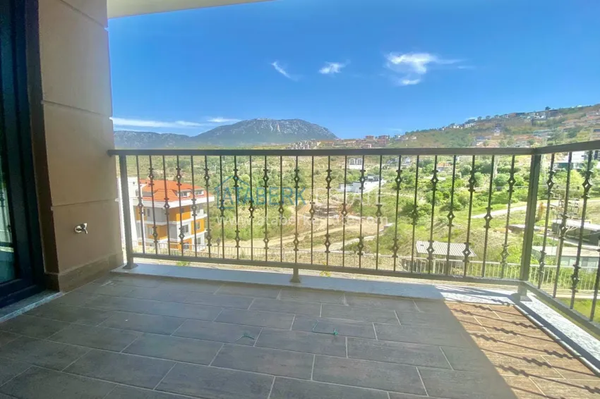 Приобрести Двухэтажная вилла 3+1 с мебелью в коттеджном поселке, район Каргыджак – Алания 20 