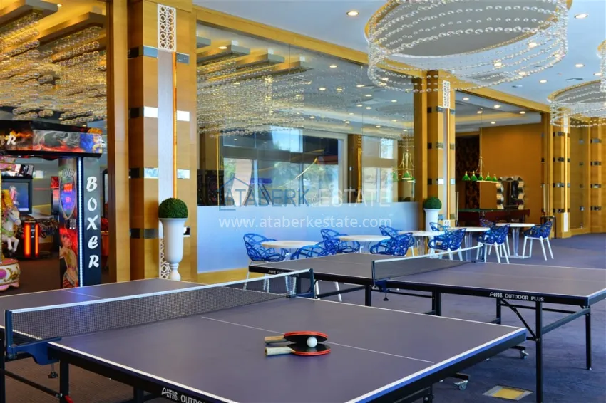 Квартира под ключ в Махмутларе, Алания в комплексе премиум-класса 18 