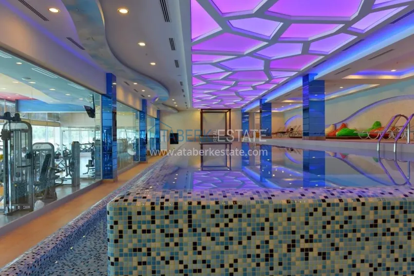 Квартира под ключ в Махмутларе, Алания в комплексе премиум-класса 19 