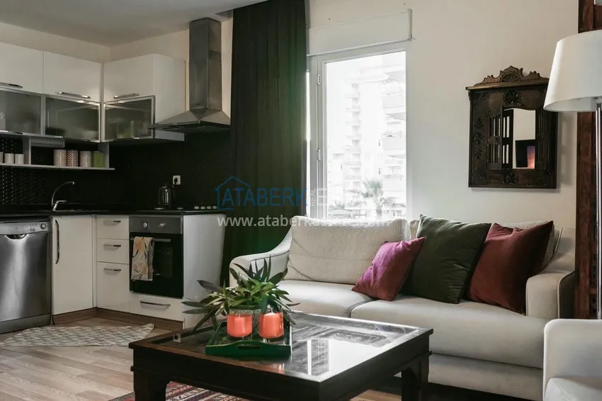 Приобрести Двухкомнатная квартира в 300 метрах от моря - Алания, район Махмутлар 3 