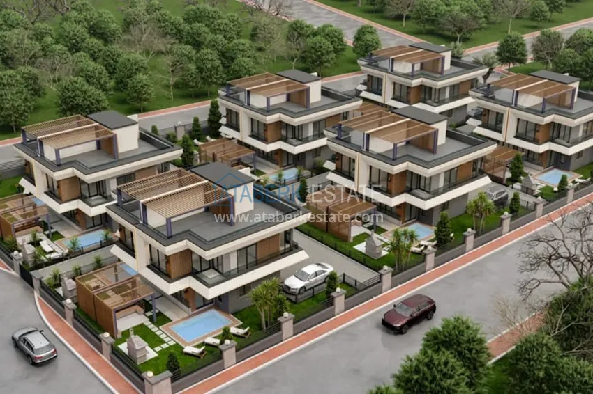  Старт продаж! Новый проект комплекса вилл в живописном районе Аяш-Мерсин  6 