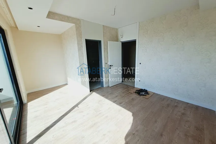 Приобрести Видовой пентхаус-дуплекс в элитном жилом комплексе – Алания, район Махмутлар 6 