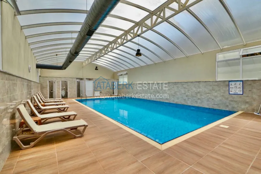 Двухэтажная вилла 3+1 с мебелью в коттеджном поселке, район Каргыджак – Алания 6 