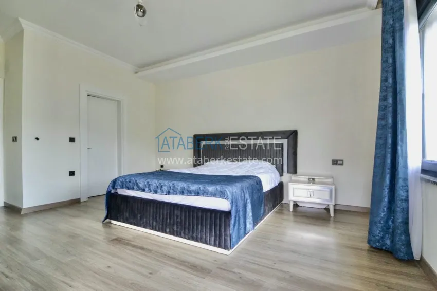 Приобрести Двухэтажная вилла 3+1 с мебелью в коттеджном поселке, район Каргыджак – Алания 9 