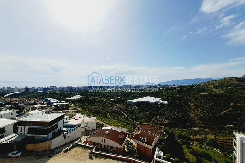 Приобрести Видовой пентхаус-дуплекс в элитном жилом комплексе – Алания, район Махмутлар 22 