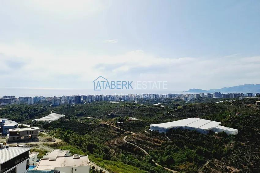 Приобрести Видовой пентхаус-дуплекс в элитном жилом комплексе – Алания, район Махмутлар 23 