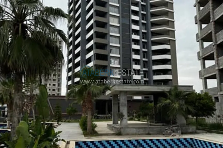 Квартира 3+1 с видом на море на завершающем этапе строительства район Томюк-Мерсин 3 