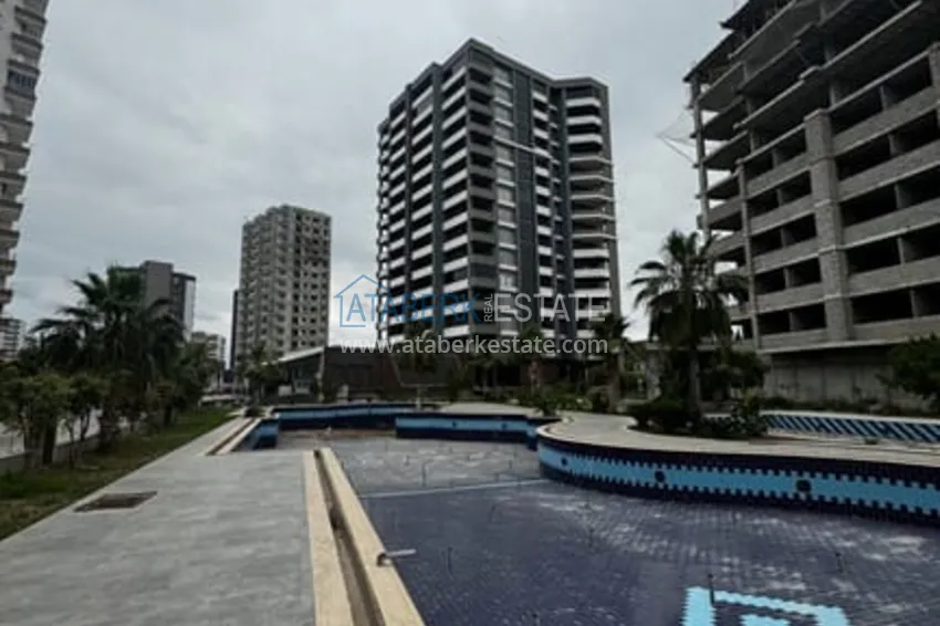 Квартира 3+1 с видом на море на завершающем этапе строительства район Томюк-Мерсин 1 