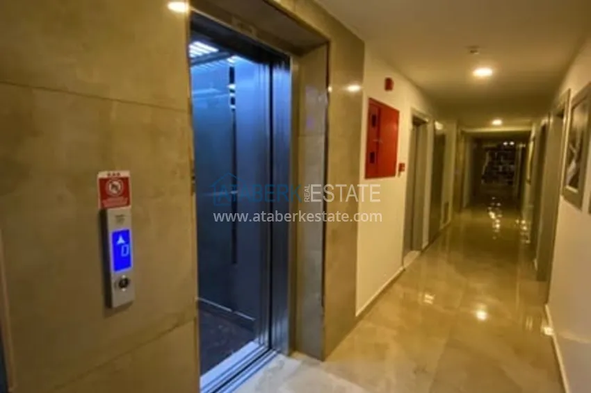 Меблированная двухкомнатная квартира в районе Енишехир-Мерсин 2 