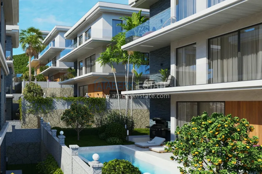 Новый проект роскошных вилл в Алании район Бекташ. Подходит для ВНЖ 11