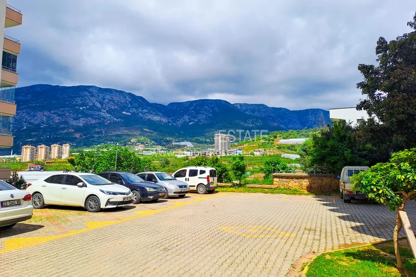 Просторная трехкомнатная квартира с видом на море и горы в районе Махмутлар, Алания  12 