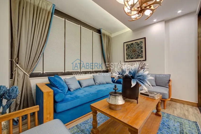 Приобрести Меблированная квартира 4+1 в новом современном жилом комплексе район Тедже-Мерсин 11