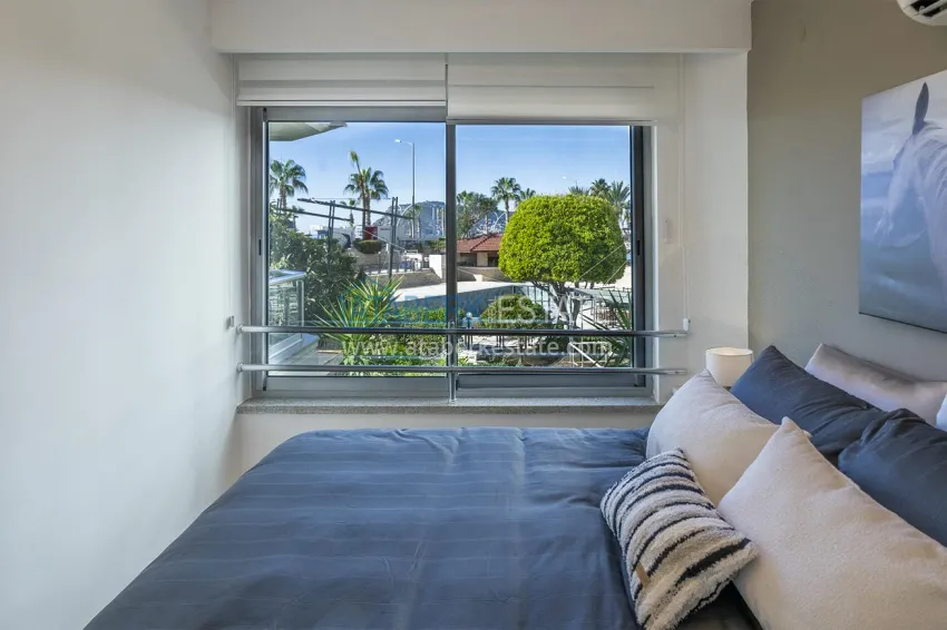 Приобрести Квартира под ключ на первой береговой линии в Алании, район Оба. Подходит под ВНЖ 12 