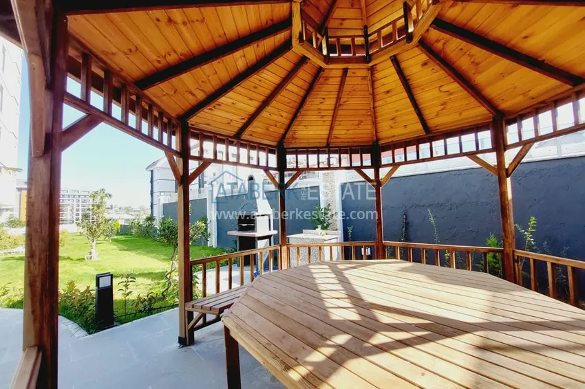 Двухкомнатная квартира с чистовой отделкой в новом комплексе – Алания, район Авсаллар 12 