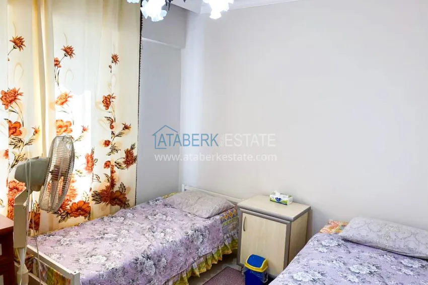 Приобрести Трехкомнатная квартира на первой береговой линии в Алании, район  Махмутлар  13 