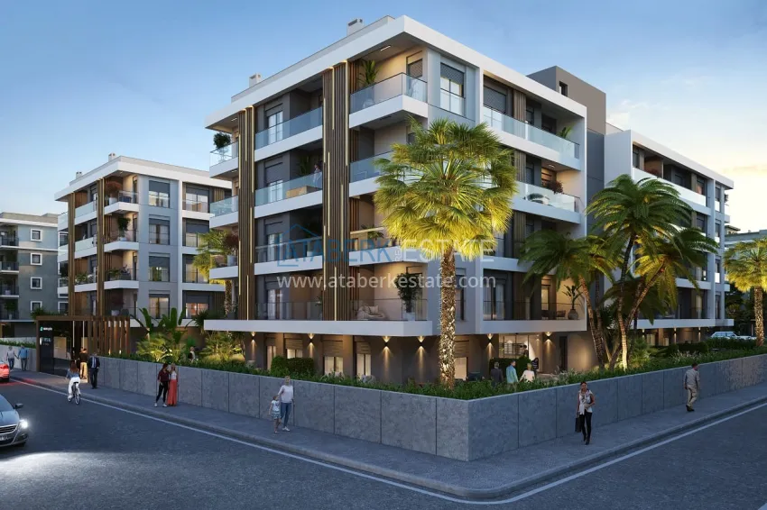 Инвестиционная недвижимость в строящемся жилом комплексе в Измире – район Каршияке, Бостанлы 13 