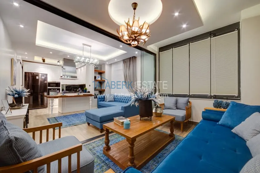 Приобрести Меблированная квартира 4+1 в новом современном жилом комплексе район Тедже-Мерсин 13