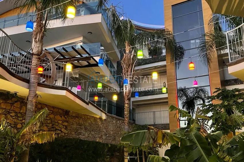 Квартира сегмента премиум в резиденции с концепцией отеля 5 звезд – Конаклы, Алания 14 