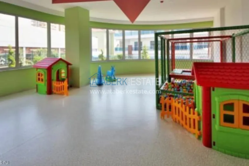 Меблированная квартира в комплексе сегмента люкс в Алании, район Махмутлар 15 