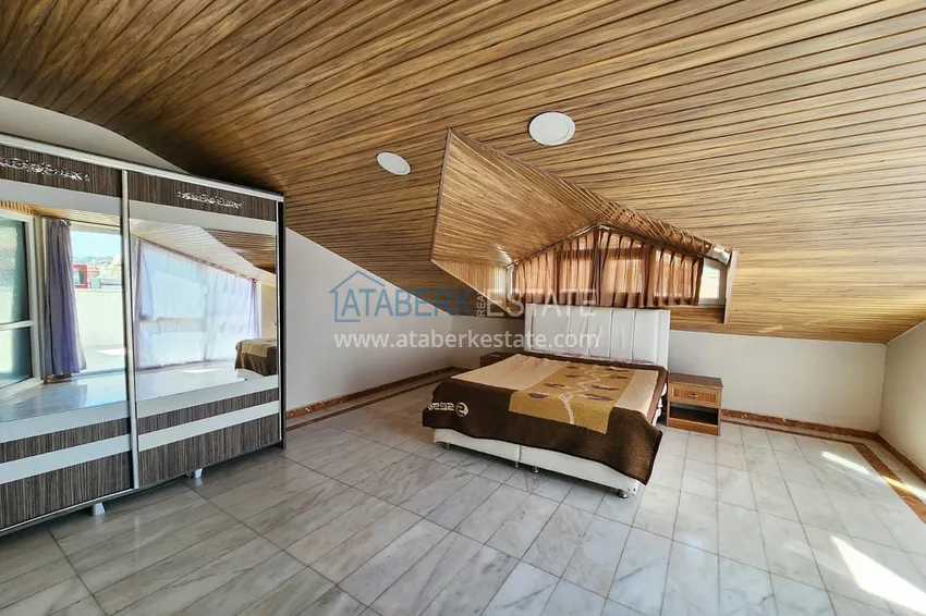 Приобрести Пентхаус-дуплекс в уютном жилом комплексе рядом с морем – Алания, район Оба 15 