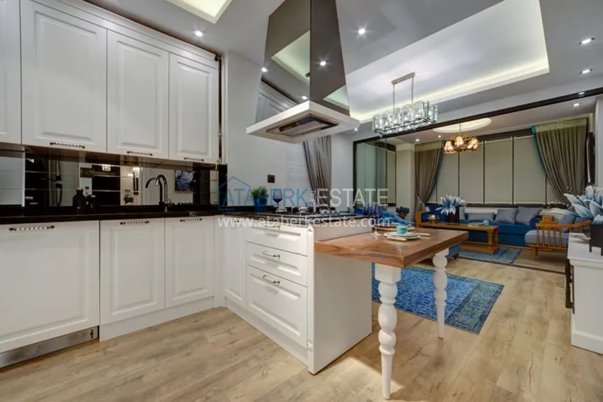 Приобрести Меблированная квартира 4+1 в новом современном жилом комплексе район Тедже-Мерсин 14