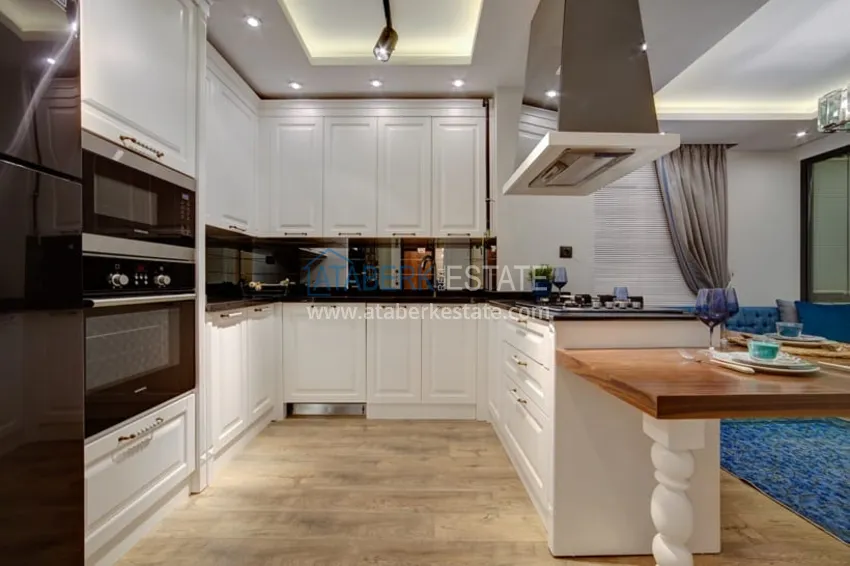 Приобрести Меблированная квартира 4+1 в новом современном жилом комплексе район Тедже-Мерсин 16